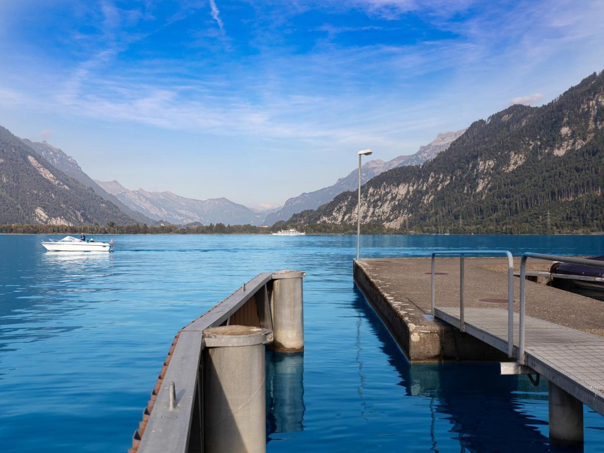 Strandhuesli Directly On Lake Thun Darligen ภายนอก รูปภาพ